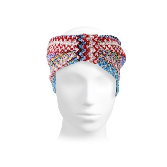 💕x2HP💕Missoni zig zag chevron knit headband - Picture 3 of 7